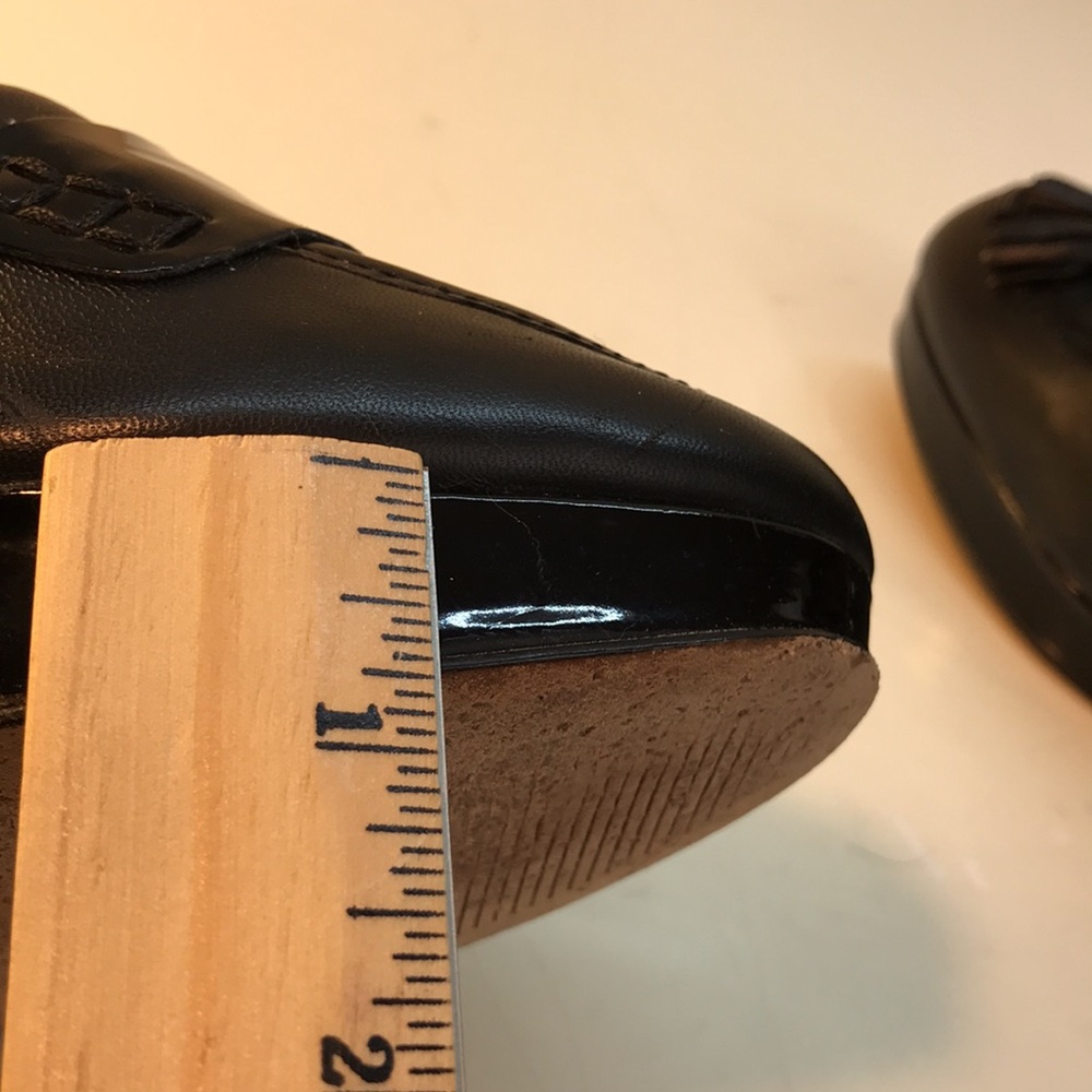 White House Black Market Leather Platform - Picture 11 of 14
